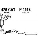 FENNO STEEL - P4518 - Трубопровод выпускной OPEL ASTRA H 1.8 04-